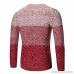 MISYAA Tank Tops for Men Long Sleeve Color Match Shirt Stripes Sweater Sport Shirt Sweatshirt Tank Mens Tops Red B07MW6CV7N